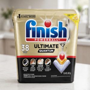 Finish Powerball Ultimate Quantum Dishwasher Tabs — 38 Count
